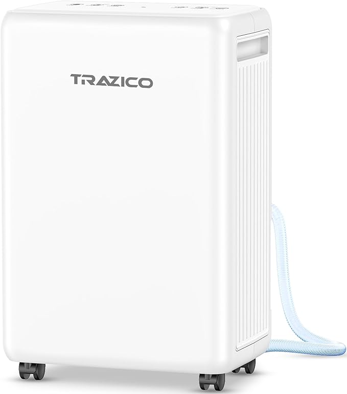 2000 Sq.ft Dehumidifier for Basement, Trazico 30 Pint Dehumidifiers for Home by Trazico