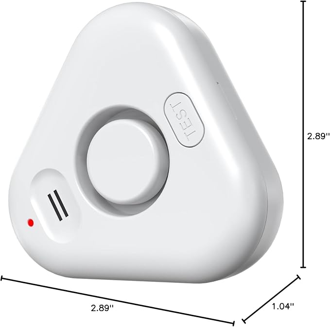 Stechro Upgraded Water Leak Detector, 0-120dB Water Sensor Alarm, IP66 Water - Image 8