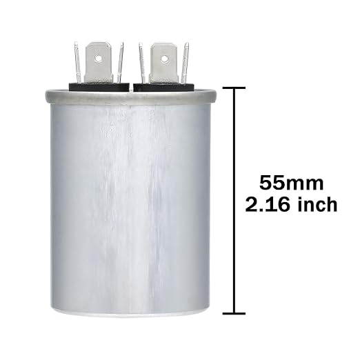 VEXUNGA 10uF 10 MFD 370VAC 440VAC 450VAC 50/60Hz CBB65B Round Run Start - Image 2