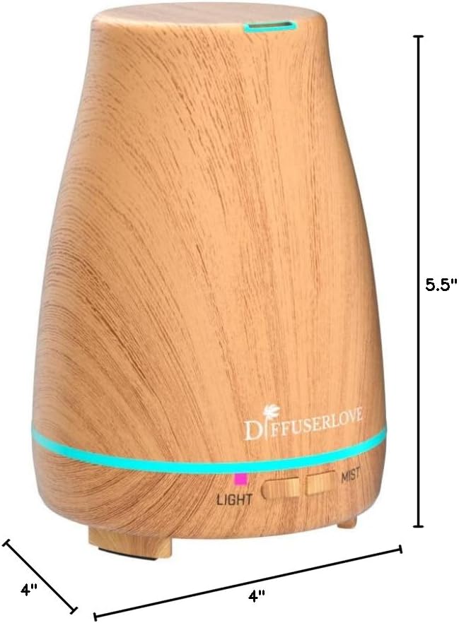 Diffuserlove Essential Oil Diffuser 200ML Aroma Diffuser Mist Humidifiers - Image 9