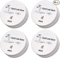 WER Water Leak Alarm Sensor, Battery Operated Leak Alert, 90dB Water Detector by WER
