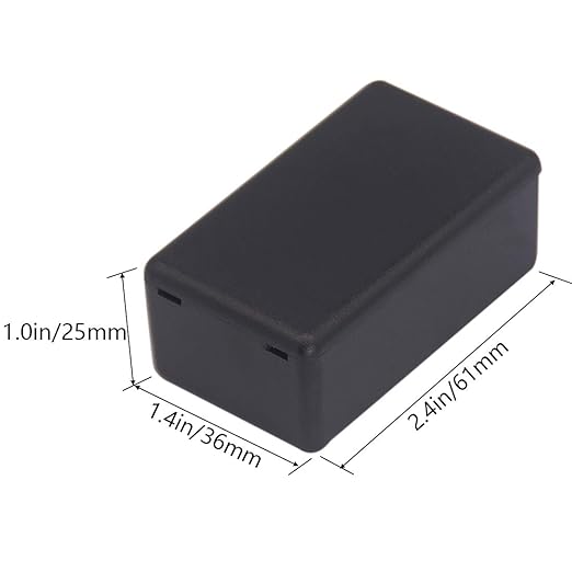 Zulkit 8Pcs Project Boxes ABS Plastic Electrical Project Case Power Junction - Image 2