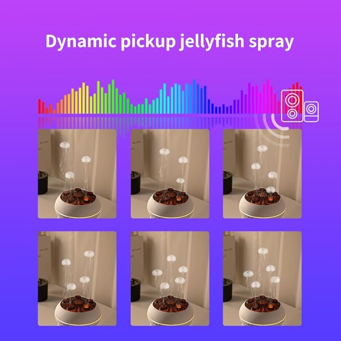 Dynamic Jellyfish Air Humidifier & Jellyfish Essential Oil Diffuser - Image 7
