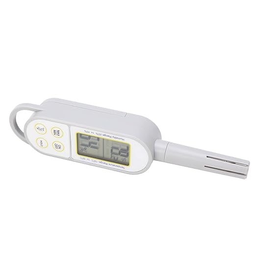 Indoor Temperature Humidity Meter, Digital Dry Wet Thermometer Handheld - Image 8