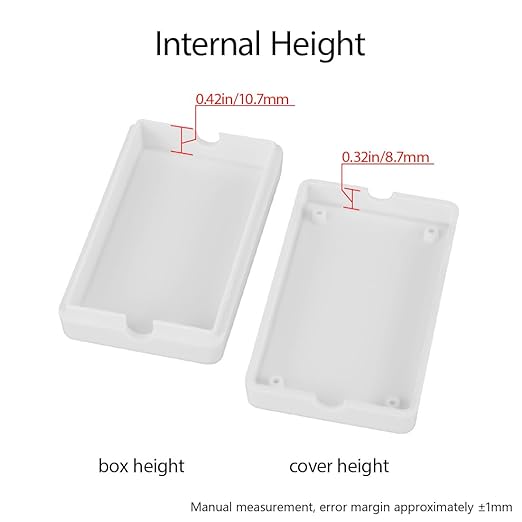 LeMotech Project Box 10 Pieces ABS Plastic Electrical Project Case Small - Image 4