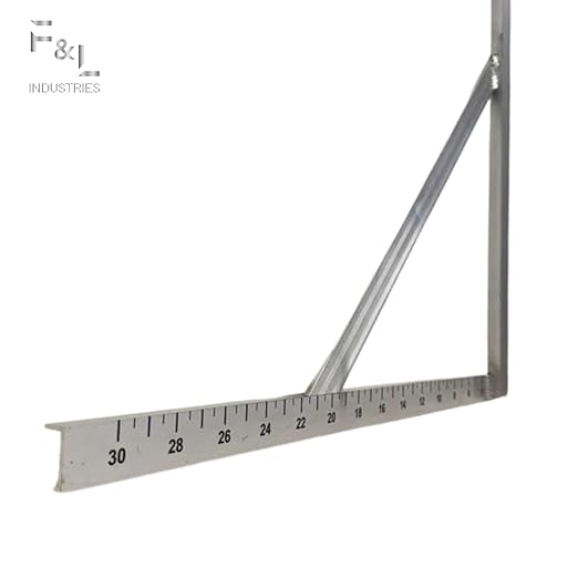 F&L Heavy-Duty Aluminum Square Duct Tool – Precision 90° Angle Cutting Guide - Image 7