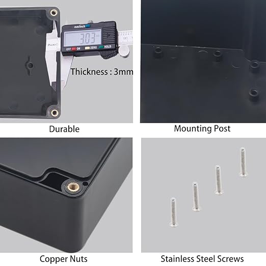 Watertight Junction Box, IP67 Waterproof Electrical Project Box - Image 6