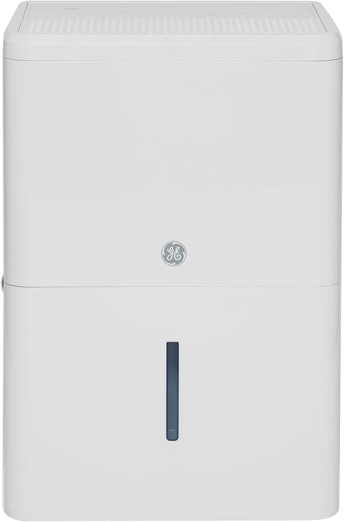 GE Portable Dehumidifier 25 Pint, Basement & Garage or Rooms up to 1500 Sq Ft by GEAppliances