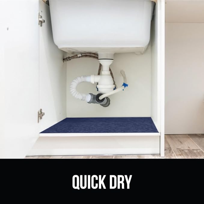 GORILLA GRIP LeakGuard Non-Adhesive Under Sink Mat - Image 6