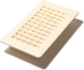 Decor Grates PL408-AL 4-Inch by 8-Inch Plastic Floor Register by DecorGrates