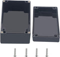 Outdoor Waterproof Junction Box IP67 Project Box ABS Black Electrical Boxes by Otdorpatio