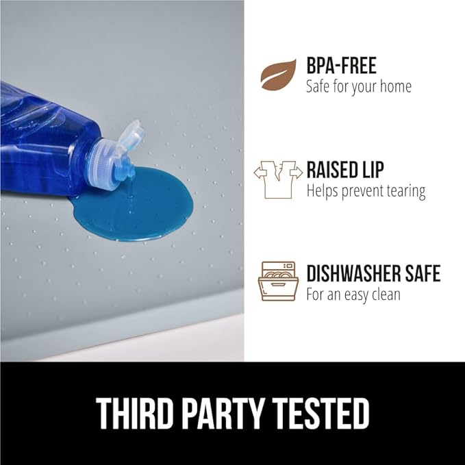 GORILLA GRIP Waterproof Silicone Under Sink Mat - Image 4