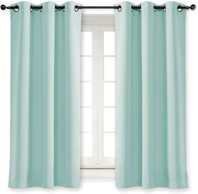 NICETOWN Black Out Curtain Panel Shade, Single Piece, 42 inches Wide by 54 by NICETOWN