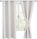 Hiasan Blackout Curtains for Bedroom, 42 x 72 Inches Long by Hiasan