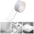 Clear Caulk Tape for Kitchen & Bathroom, Countertop Sink Tub Shower Caulk Strip by Unknown