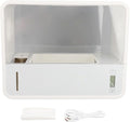 Mushroom Growing Tent with Transparent Viewing, Automatic LED Lighting by Qalvona