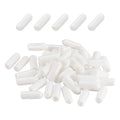 DMiotech 100 Pack 4mm ID White Screw Thread Protectors Rubber End Caps Bolt by DMiotech