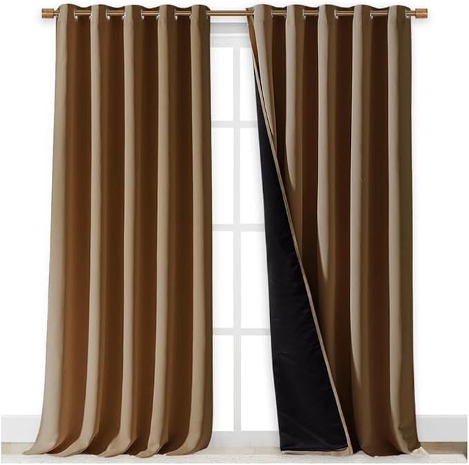 NICETOWN Full Shading Curtains for Windows, 70 inches W x 95 inches L, Super - Image 2