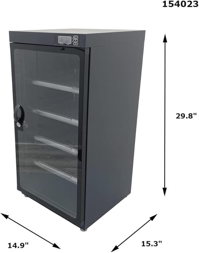 100L 5 Layers Electronic Dry Cabinet Camera Storage Dehumidify Cabinet 100-240V - Image 3