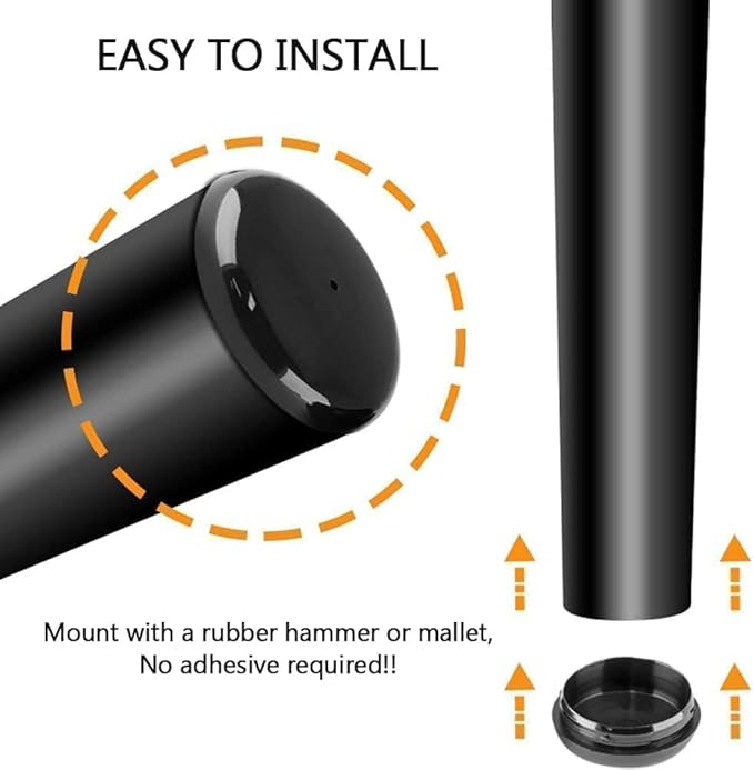 1.5 Inch Furniture Glides, Easy Install Floor Protectors - Image 3