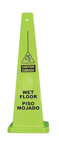 Cortina Lamba 36" Cone 'Wet Floor' Eng/Spanish, 03-600-09L by Cortina+Safety+Products