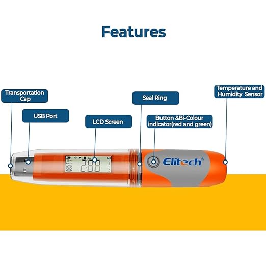 Area Mapping Multi Use Temperature & Humidity Data Logger USB Plug & Play - Image 7