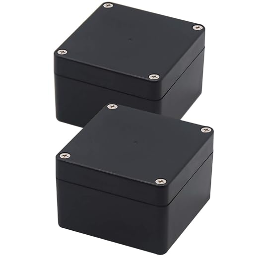 Junction Box, Zulkit Project Box IP65 Waterproof Outdoor Box ABS Plastic by Zulkit