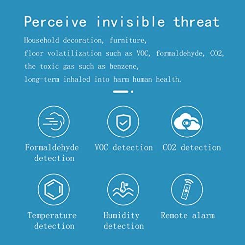 Zigbee Smart Air Detector, Formaldehyde HCHO/VOC Detector, Temperature - Image 4