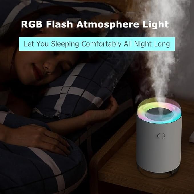 Sky Blue Portable Mini Humidifier - 255ml - Image 3