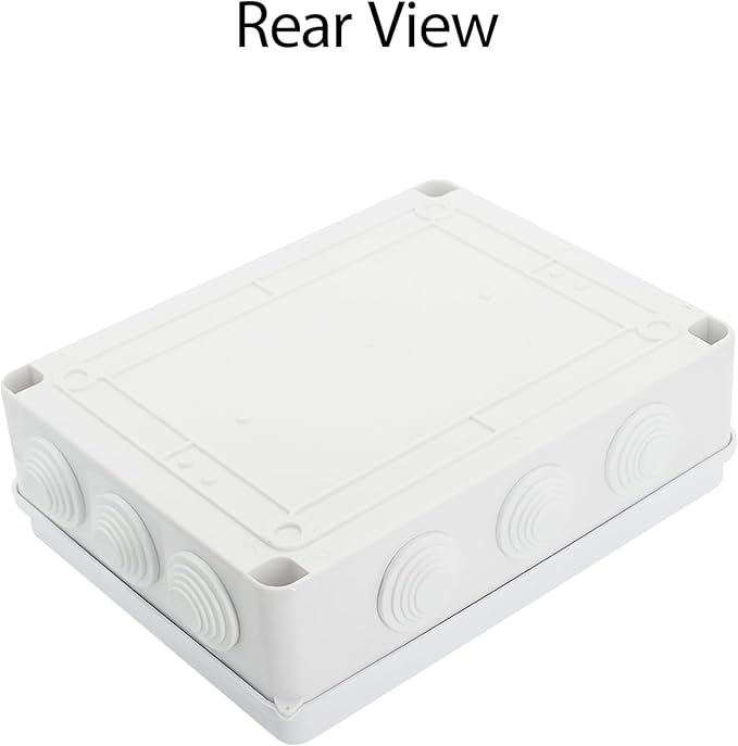 LeMotech Junction Box, ABS Plastic IP65 Waterproof and Dustproof, Universal - Image 7