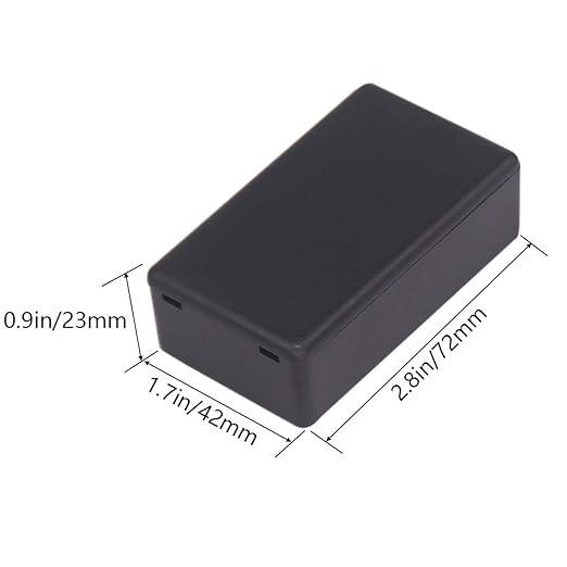 Zulkit 5Pcs Project Boxes ABS Plastic Electrical Project Case Power Junction - Image 2