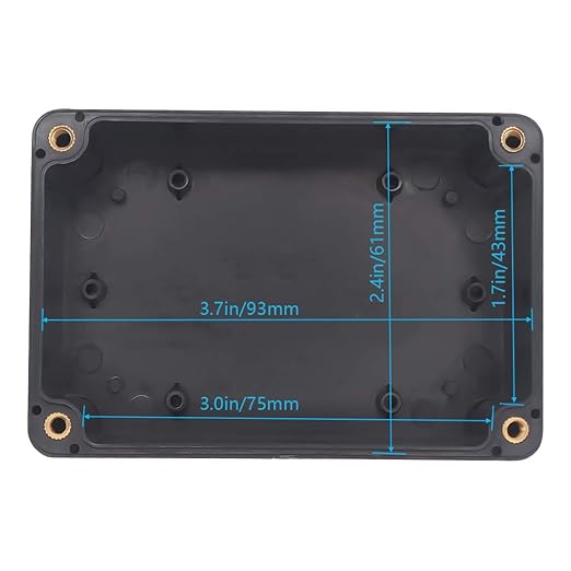 Junction Box, Zulkit Project Box IP65 Waterproof Outdoor Box ABS Plastic - Image 5