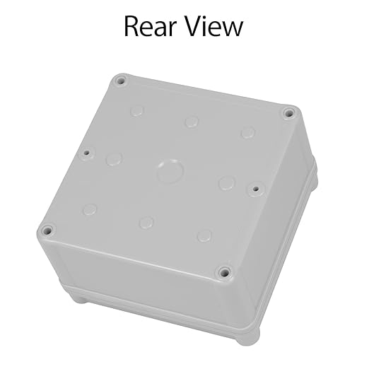 Junction Box, 4.9"x 4.9"x 3" Outdoor Electrical Box - Image 6