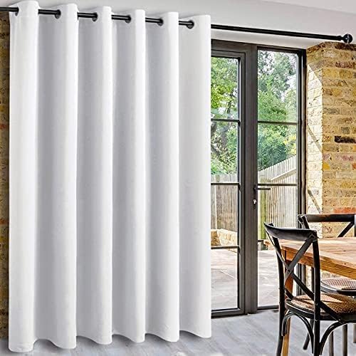 DWCN White Room Divider Curtain - Image 2