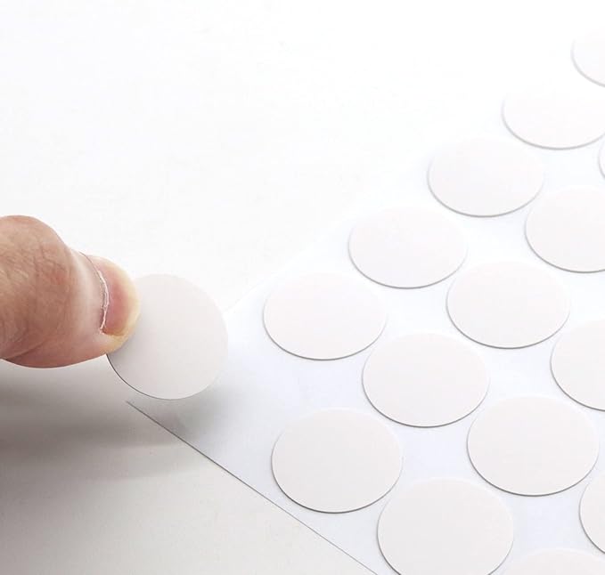 Self-Adhesive Screw Hole Stickers PVC Cover Caps Dustproof - Image 3
