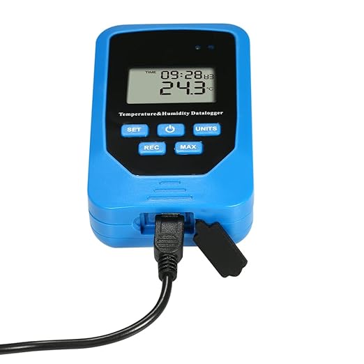 Mini USB Humidity Temperature Data Logger RH Temp Datalogger Recorder Humiture - Image 7