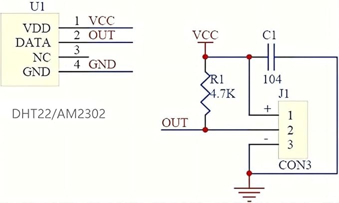 WWZMDiB 3Pcs DHT22/AM2302 Digital Temperature and Humidity Sensor Module - Image 5