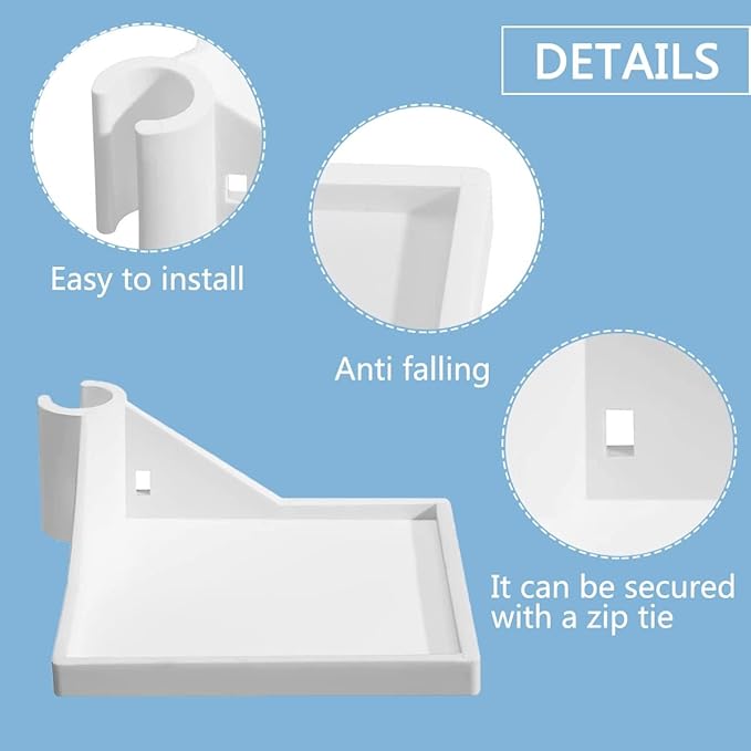 Generic 2 PCS Grow Tent Corner Shelf, 16 mm Grow Tent Accessories - Image 4