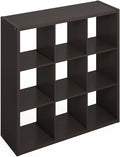 Furinno Simple Cube Storage Organizer, 9-Cube Display Shelf, Open Back Shelving by Furinno-FitsYourSpaceFitsYourBudget