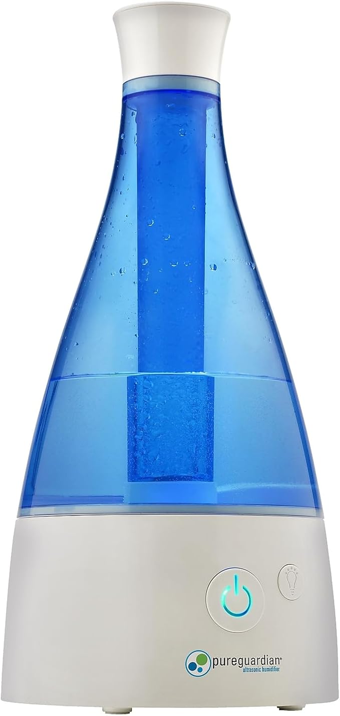 PureGuardian Ultrasonic Cool Mist Humidifier, 30 Hrs. Run Time, 0.5 Gal. Tank - Image 3