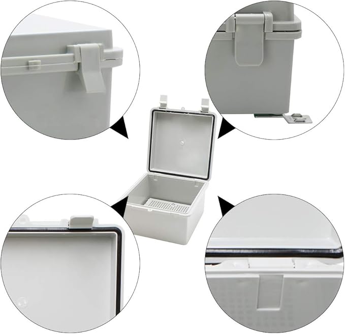 MAKERELE Waterproof Junction Box Outdoor Junction Box ABS Plastic Waterproof - Image 4