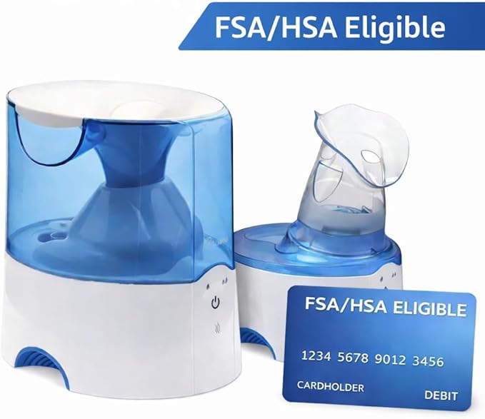 Crane Steam Inhaler & Warm Mist Humidifier, 0.5 Gallon, Humidifier FSA Eligible - Image 2