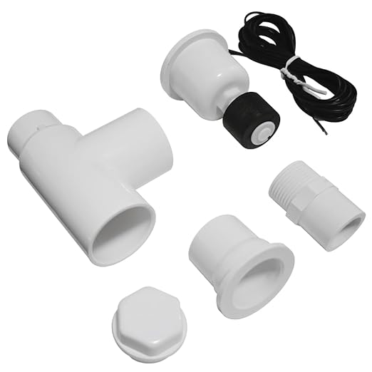 White Color SS1 Float Switch for HVAC Condensate Overflow Safety Sensor - Image 6