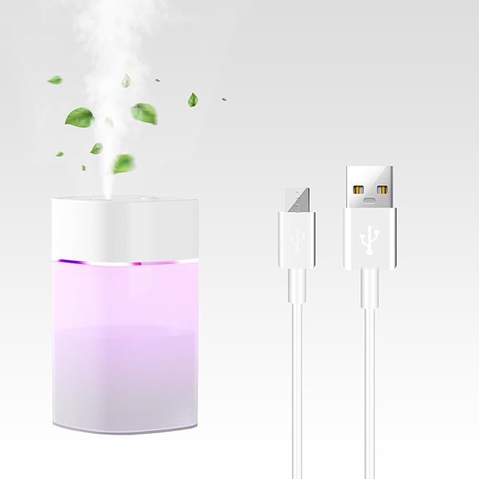 Small Humidifier for Plant, Cool Mist Humidifiers for Bedroom, Desk Mini - Image 8