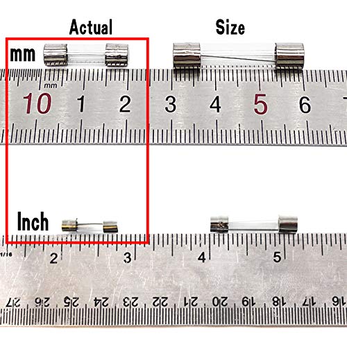 10Pcs F0.63AL250V 5X20mm 0.63A Fast Blow Fuse 0.63 Amp 250V F0.63AL Glass - Image 3