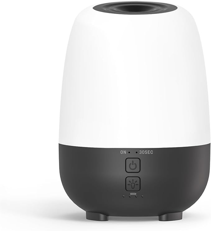 150ML Rechargeable Battery Powered Essential Oil Diffuser, Cordless Portable by SEEDSEEL