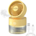 Personal Cooling Fan and Small Air Humidifier 350ml by frestar