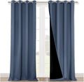 NICETOWN 100% Blackout Blinds, Stone Blue, Laundry Room Decor Window Treatment by NICETOWN