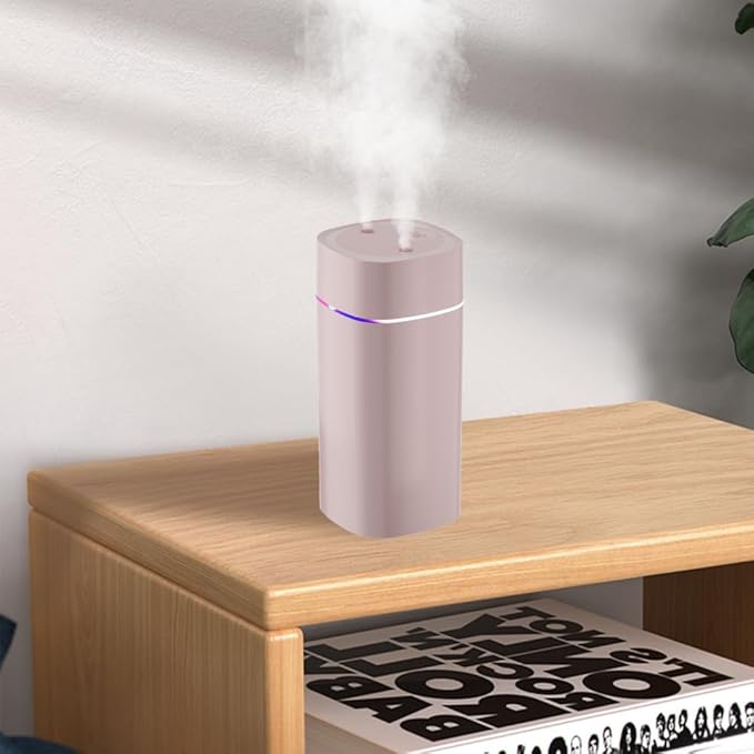 DONGKER Mini Humidifier, 600ml Dual Channels USB Quiet Humidifier - Image 8