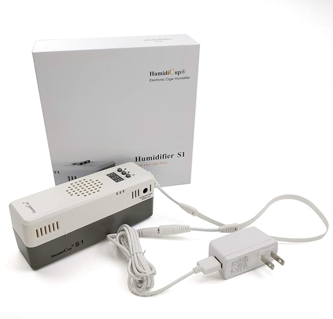 HumidiCup® S1 Electronic Cigar Humidifier, Small Size - Image 2